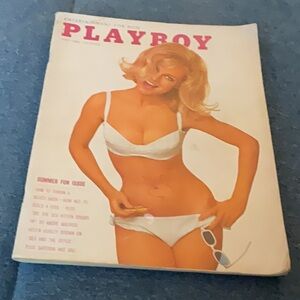 Vintage Playboy July 1964 Collectible Cover & POTM Melba Ogle Good Condition